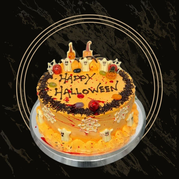 Happy Halloween Celebration Cake