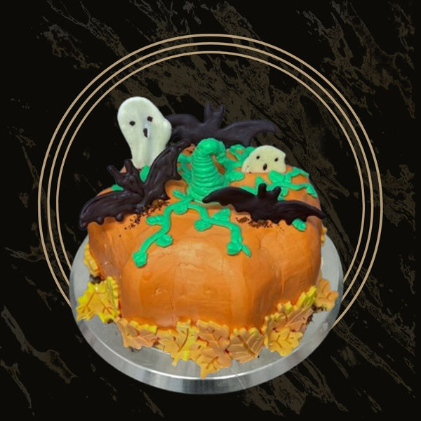 Pumpkin Patch Spook Cake