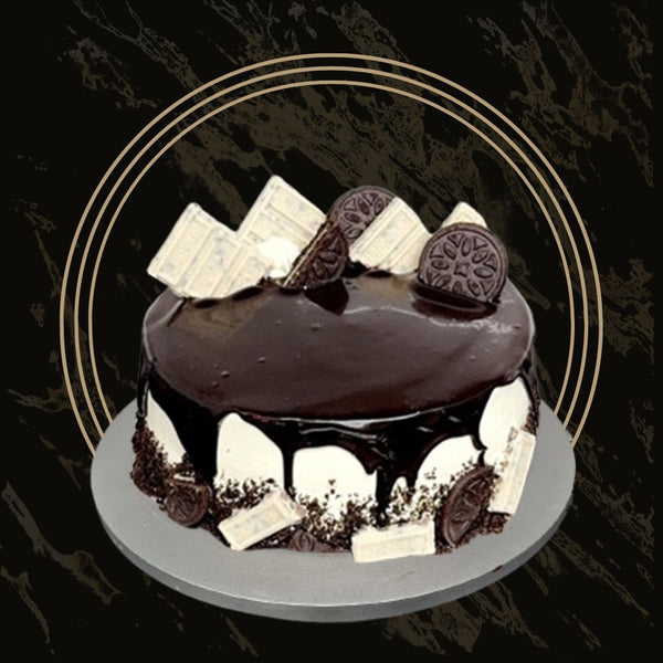 Classic Oreo cake with cookies and cream frosting from The Bakers Shop in Birmingham